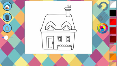 Emulate iPhone app Houses book to paint using MyAndroid