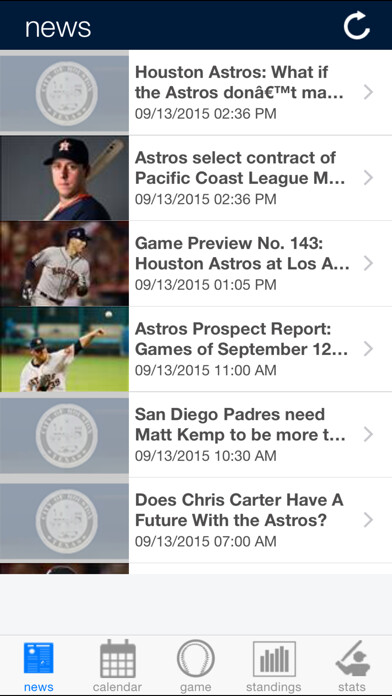 Emulate iPhone app Houston Baseball using MyAndroid Emulate iPhone app Houston Baseball using MyAndroid
