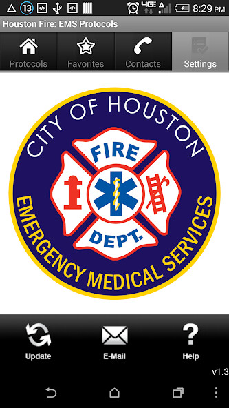 Emulate iPhone app Houston Fire: EMS Protocols using MyAndroid Emulate iPhone app Houston Fire: EMS Protocols using MyAndroid