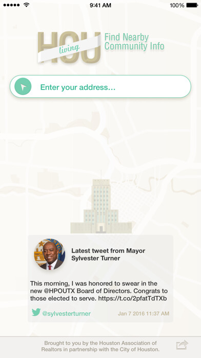Emulate iPhone app Houston Living using MyAndroid