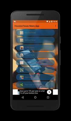 Emulate Android APK Houston TX News App