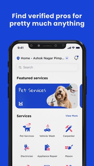 Emulate iPhone app Housy- Trusted Home Services using MyAndroid Emulate iPhone app Housy- Trusted Home Services using MyAndroid
