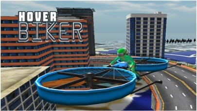 Emulate iPhone app Hover Biker ( 3D Simulation Game ) using MyAndroid