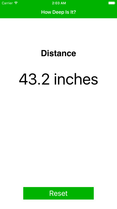 Emulate iPhone app How Deep Is It? using MyAndroid Emulate iPhone app How Deep Is It? using MyAndroid