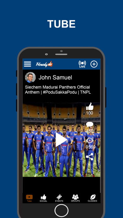 Emulate iPhone app HowdyDo Social App using MyAndroid