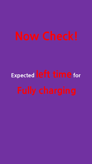 Emulate iPhone app How Fast Charging - Left time for fully charging using MyAndroid