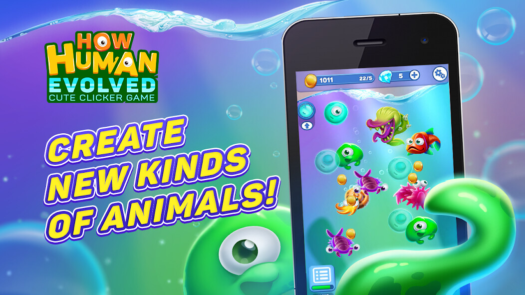 Emulate Android APK How human evolved: cute clicker game Emulate Android APK How human evolved: cute clicker game