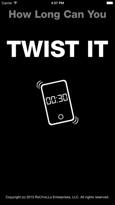 Emulate iPhone app How Long Can You Twist It? using MyAndroid Emulate iPhone app How Long Can You Twist It? using MyAndroid