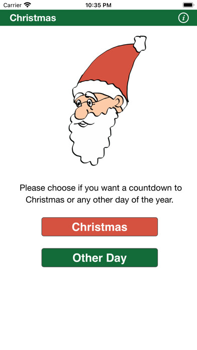 Emulate iPhone app How many days until Christmas? using MyAndroid Emulate iPhone app How many days until Christmas? using MyAndroid