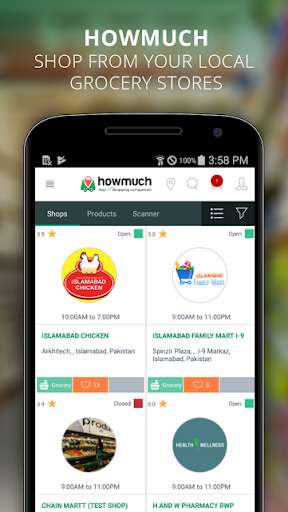 Run android online APK HowMuch - Grocery Delivery App from MyAndroid or emulate HowMuch - Grocery Delivery App using MyAndroid