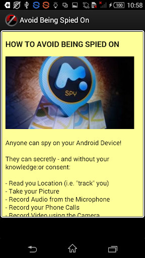 Run android online APK How To Avoid Being Spied On from MyAndroid or emulate How To Avoid Being Spied On using MyAndroid Run android online APK How To Avoid Being Spied On from MyAndroid or emulate How To Avoid Being Spied On using MyAndroid