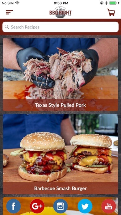 Emulate iPhone app HowToBBQRightApp using MyAndroid Emulate iPhone app HowToBBQRightApp using MyAndroid