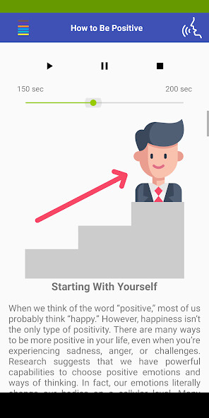 Run android online APK How To Be Positive from MyAndroid or emulate How To Be Positive using MyAndroid