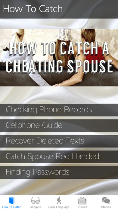 Emulate iPhone app How To Catch a Cheating Spouse: Spy Tool Kit 2017 using MyAndroid