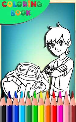 Emulate Android APK How To Color Ben 10 alien (coloring game)