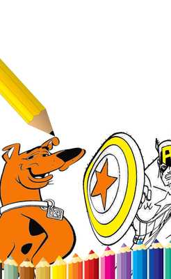Emulate Android APK how to color super heros and cartoon