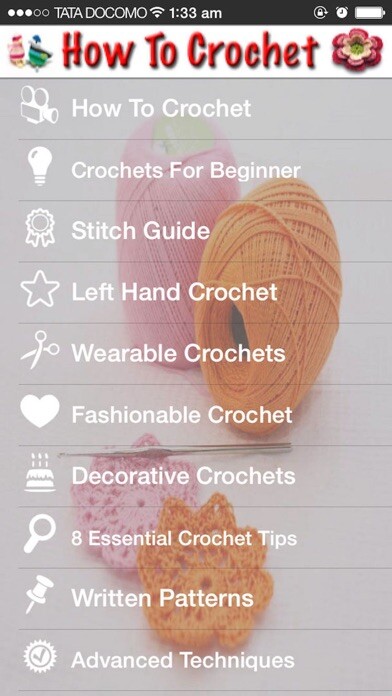 Emulate iPhone app How To Crochet Step By Step using MyAndroid Emulate iPhone app How To Crochet Step By Step using MyAndroid