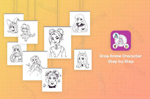 Run android online APK How to Draw Anime Character Step by Step from MyAndroid or emulate How to Draw Anime Character Step by Step using MyAndroid