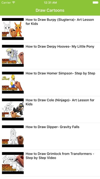 Emulate iPhone app How to Draw Cartoons Step By Step Easy using MyAndroid Emulate iPhone app How to Draw Cartoons Step By Step Easy using MyAndroid