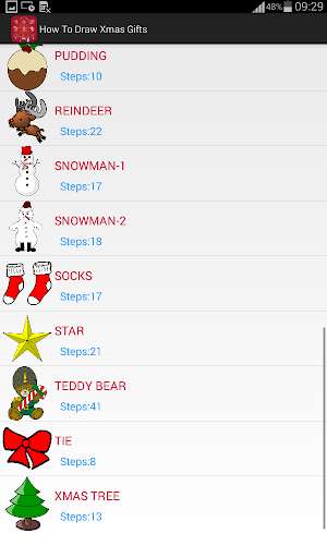 Run android online APK How to Draw: Christmas Gifts from MyAndroid or emulate How to Draw: Christmas Gifts using MyAndroid