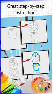 Emulate Android APK How to Draw Doraemon anime Emulate Android APK How to Draw Doraemon anime