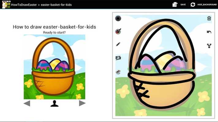 Emulate Android APK HowToDraw Easter Emulate Android APK HowToDraw Easter