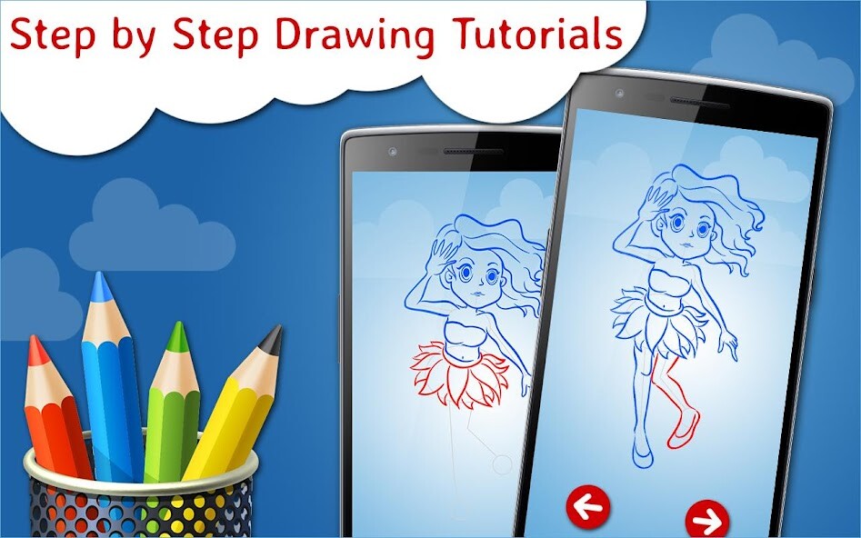 Run android online APK How to Draw Fairies step by step Drawing App from MyAndroid or emulate How to Draw Fairies step by step Drawing App using MyAndroid