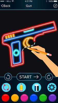 Emulate Android APK How to Draw Glow Weapon