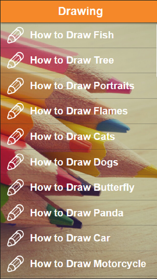 Emulate iPhone app How To Draw - Learn The Basic Concepts and Ideas of Drawing using MyAndroid Emulate iPhone app How To Draw - Learn The Basic Concepts and Ideas of Drawing using MyAndroid