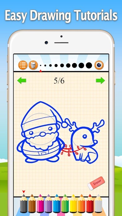 Emulate iPhone app How to Draw Merry Christmas : Drawing and Coloring using MyAndroid Emulate iPhone app How to Draw Merry Christmas : Drawing and Coloring using MyAndroid