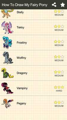 Emulate Android APK How To Draw My Fairy Pony Emulate Android APK How To Draw My Fairy Pony