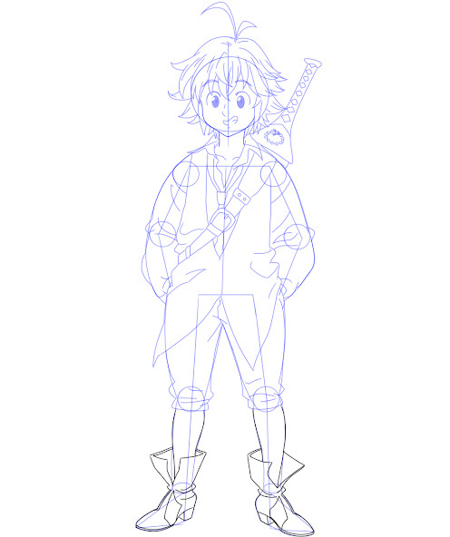Run android online APK How To Draw Nanatsu No Taizai - Character from MyAndroid or emulate How To Draw Nanatsu No Taizai - Character using MyAndroid
