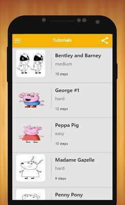Emulate Android APK How to Draw Peppa Pig Characters