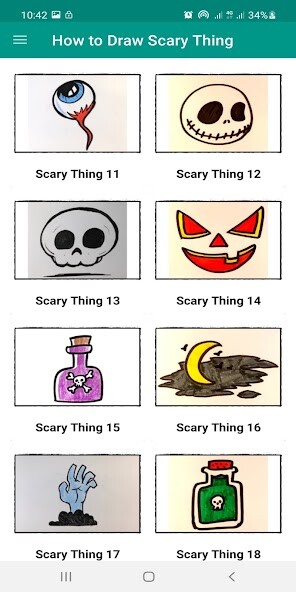 Run android online APK How to Draw Scary Things from MyAndroid or emulate How to Draw Scary Things using MyAndroid