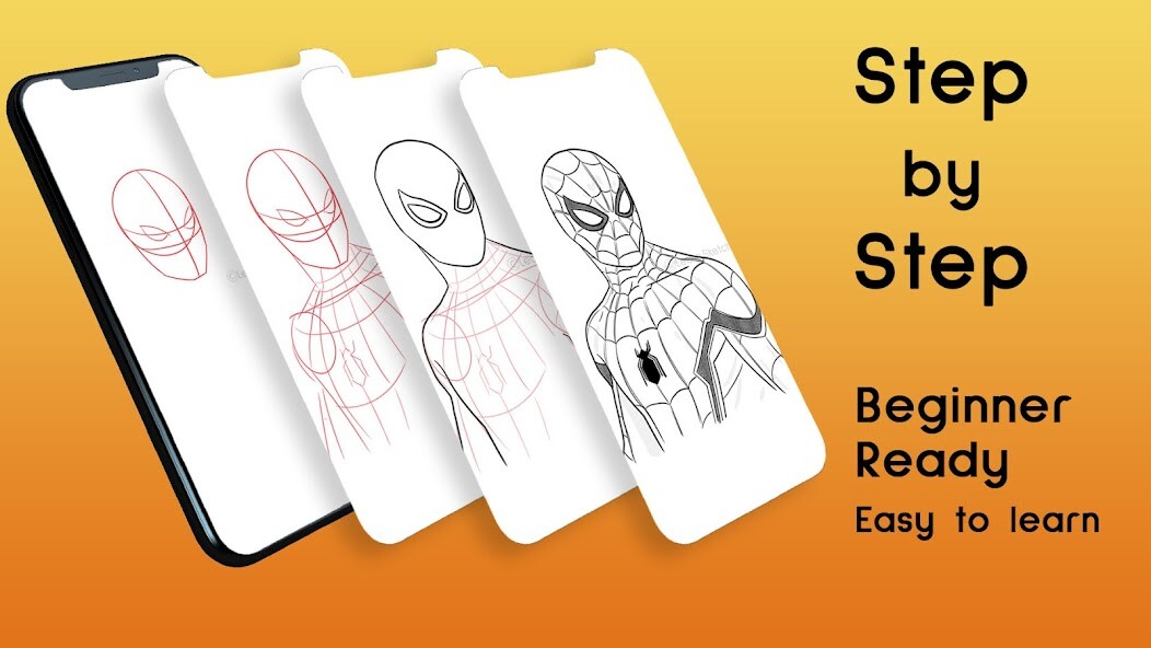 Run android online APK How to Draw Superhero Art from MyAndroid or emulate How to Draw Superhero Art using MyAndroid
