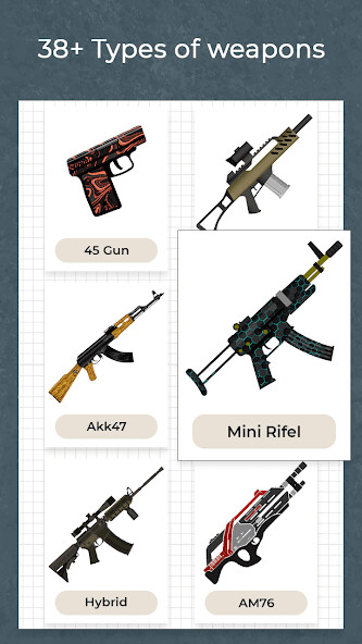 Run android online APK How to draw weapons step by step from MyAndroid or emulate How to draw weapons step by step using MyAndroid