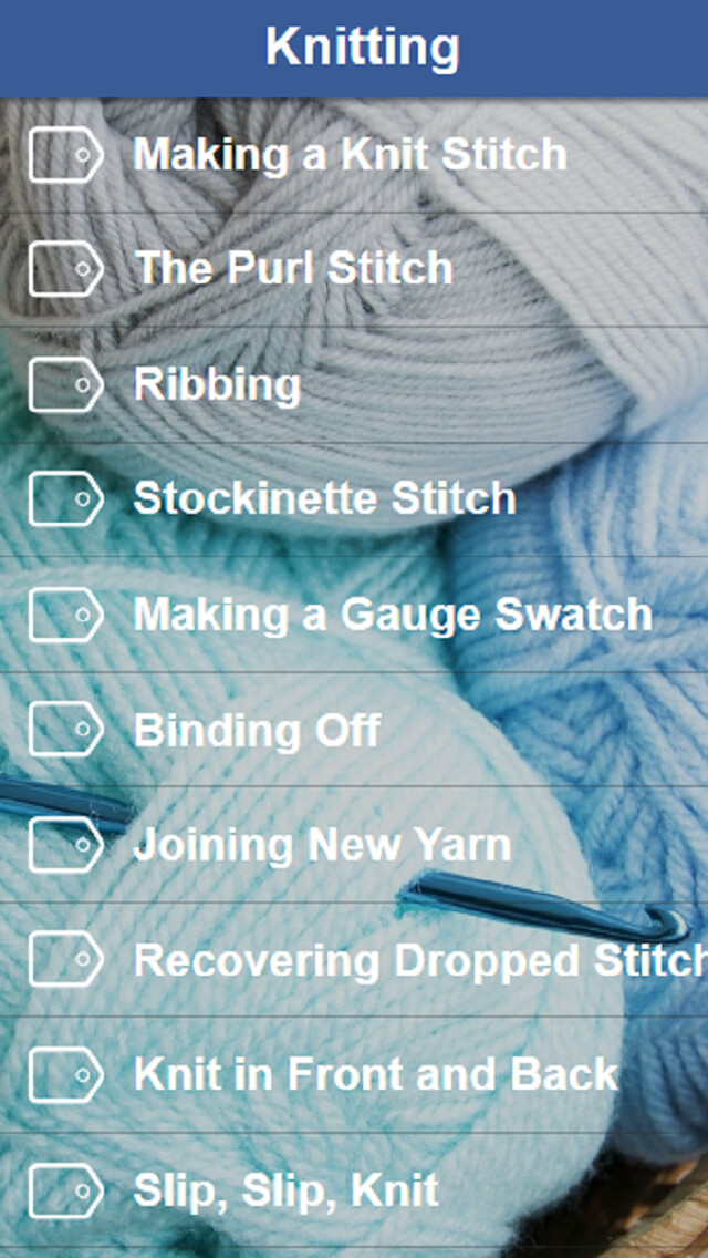 Emulate iPhone app How To Knit - All The Instruction, Tips and Advice You Need To Learn How To Knit using MyAndroid Emulate iPhone app How To Knit - All The Instruction, Tips and Advice You Need To Learn How To Knit using MyAndroid