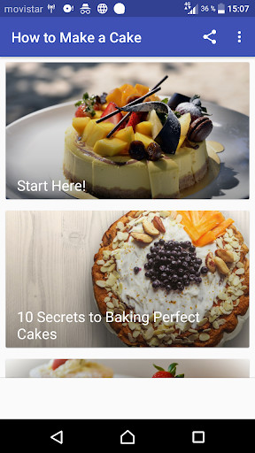 Emulate Android APK How to Make a Cake