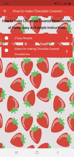 Run android online APK How to Make Chocolate Covered Strawberry from MyAndroid or emulate How to Make Chocolate Covered Strawberry using MyAndroid Run android online APK How to Make Chocolate Covered Strawberry from MyAndroid or emulate How to Make Chocolate Covered Strawberry using MyAndroid