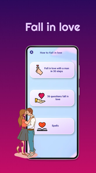 Run android online APK How to make him fall in love from MyAndroid or emulate How to make him fall in love using MyAndroid
