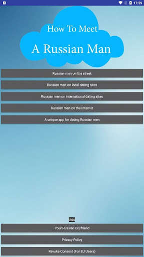 Run android online APK How To Meet A Russian Man from MyAndroid or emulate How To Meet A Russian Man using MyAndroid Run android online APK How To Meet A Russian Man from MyAndroid or emulate How To Meet A Russian Man using MyAndroid