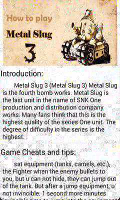 Emulate Android APK How to Play Metal Slug 3 Emulate Android APK How to Play Metal Slug 3