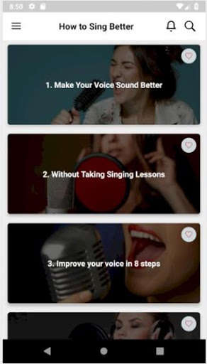 Run android online APK How to Sing Better (Voice Training) from MyAndroid or emulate How to Sing Better (Voice Training) using MyAndroid