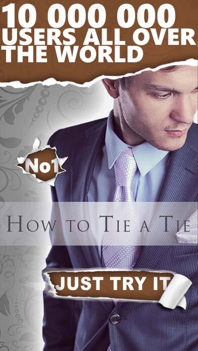 Emulate iPhone app How to Tie a Tie Advanced 3D using MyAndroid