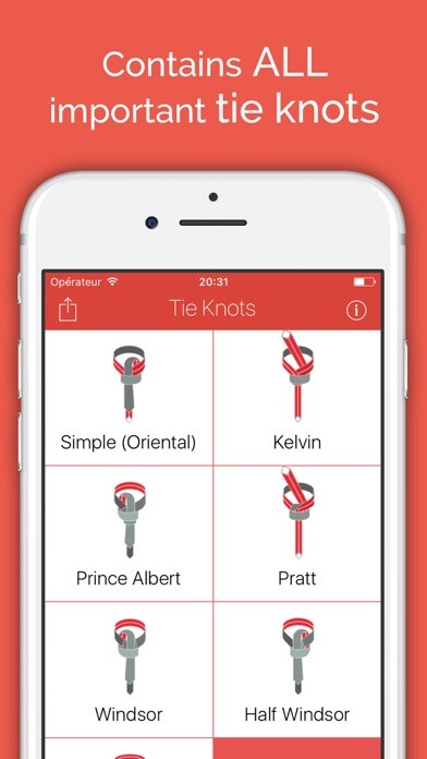 Emulate iPhone app How To Tie a Tie Knot - Guide using MyAndroid Emulate iPhone app How To Tie a Tie Knot - Guide using MyAndroid