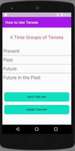 Run android online APK How to Use Tenses from MyAndroid or emulate How to Use Tenses using MyAndroid