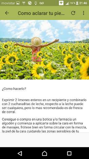 Run android online APK How to whiten your skin from MyAndroid or emulate How to whiten your skin using MyAndroid