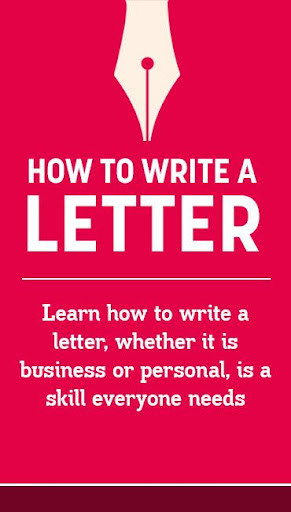 Run android online APK HOW TO WRITE A LETTER from MyAndroid or emulate HOW TO WRITE A LETTER using MyAndroid