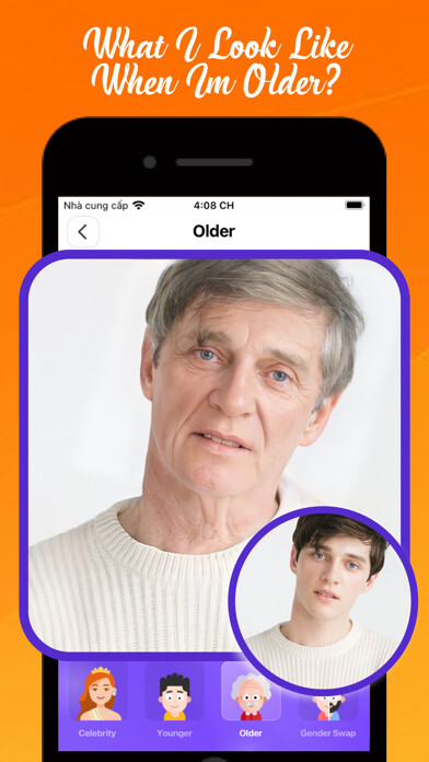 Emulate iPhone app How Will I Look When Im Older using MyAndroid Emulate iPhone app How Will I Look When Im Older using MyAndroid
