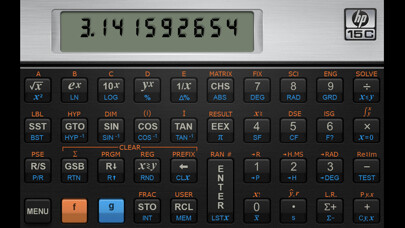 Emulate iPhone app HP 15C Calculator using MyAndroid Emulate iPhone app HP 15C Calculator using MyAndroid